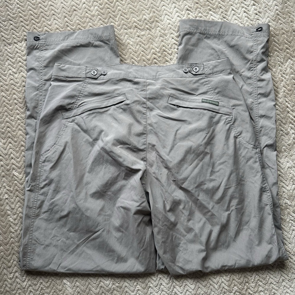 Royal Robbins Pants Womens 14 Brown Stretch Nylon Hiking Outdoor Travel - Picture 3 of 8